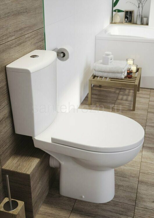 Компакт "NATURE NEW CLEAN ON" белый с сиденьем